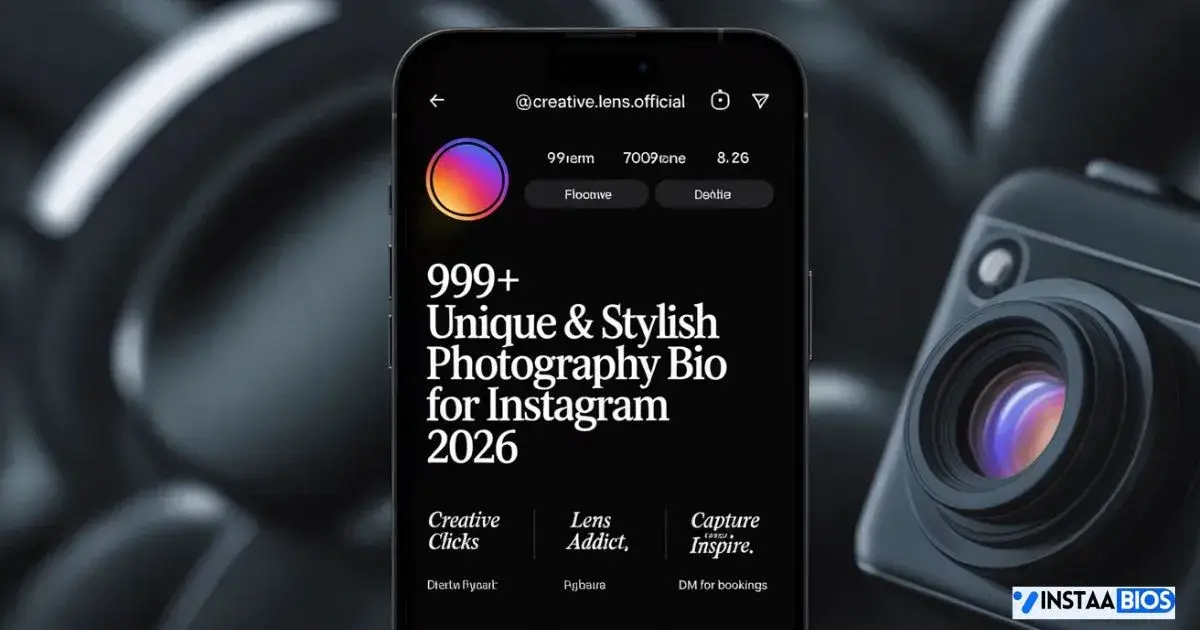 Photography Bio for Instagram