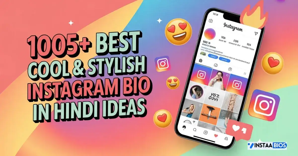 Instagram Bio In Hindi