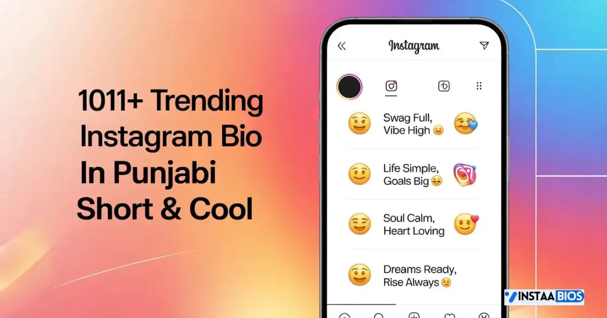 Instagram Bio In Punjabi