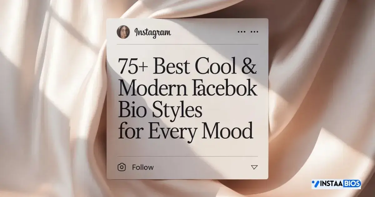 Facebook Bio Styles