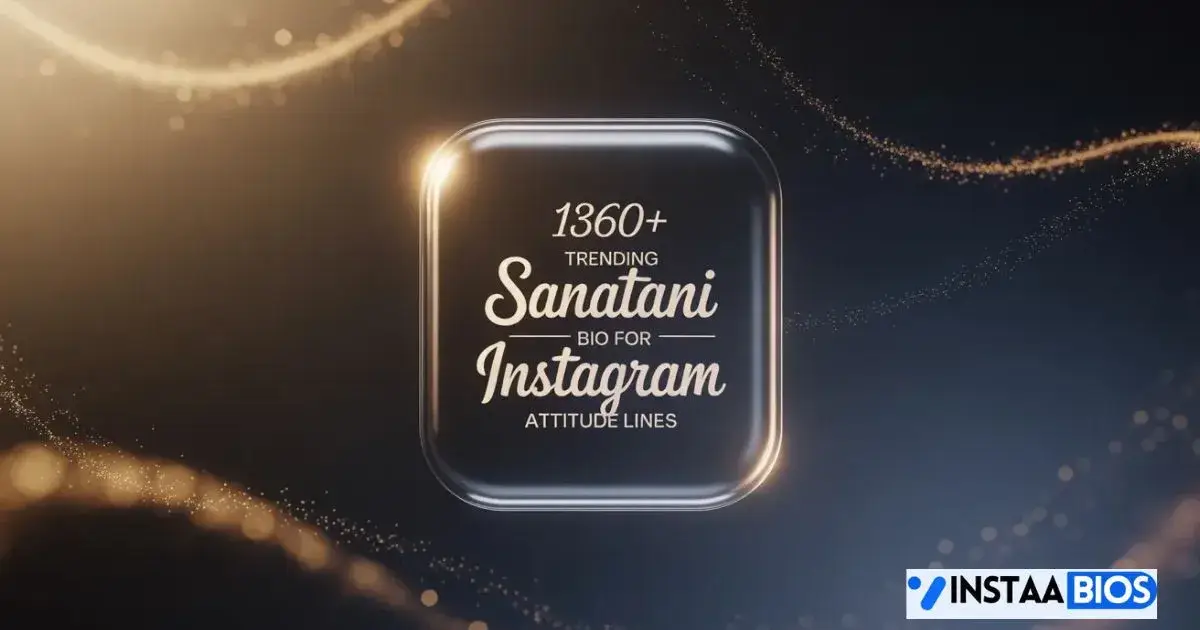 Sanatani Bio For Instagram