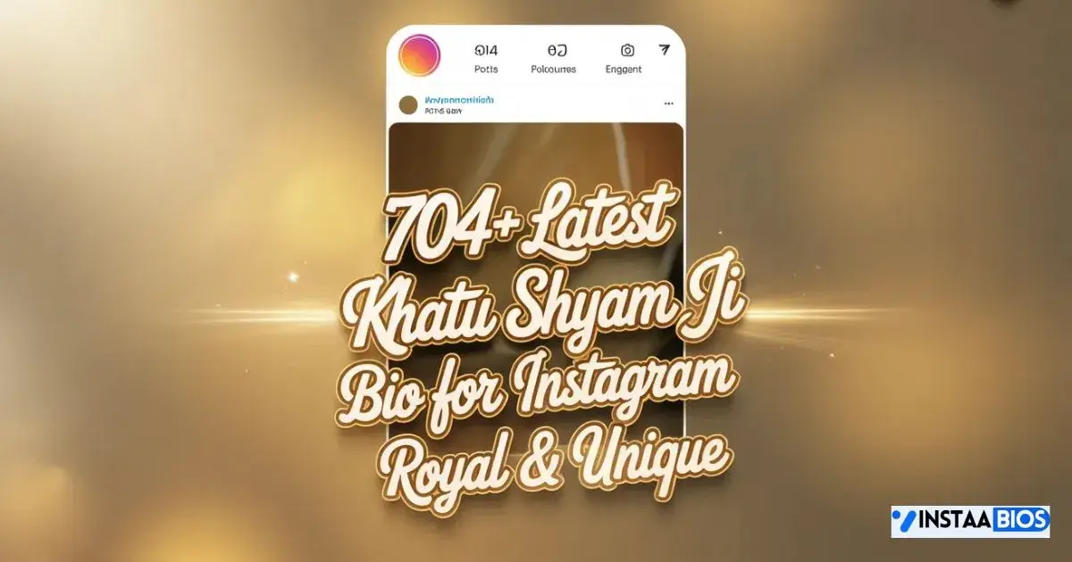 Khatu Shyam Ji Bio For Instagram