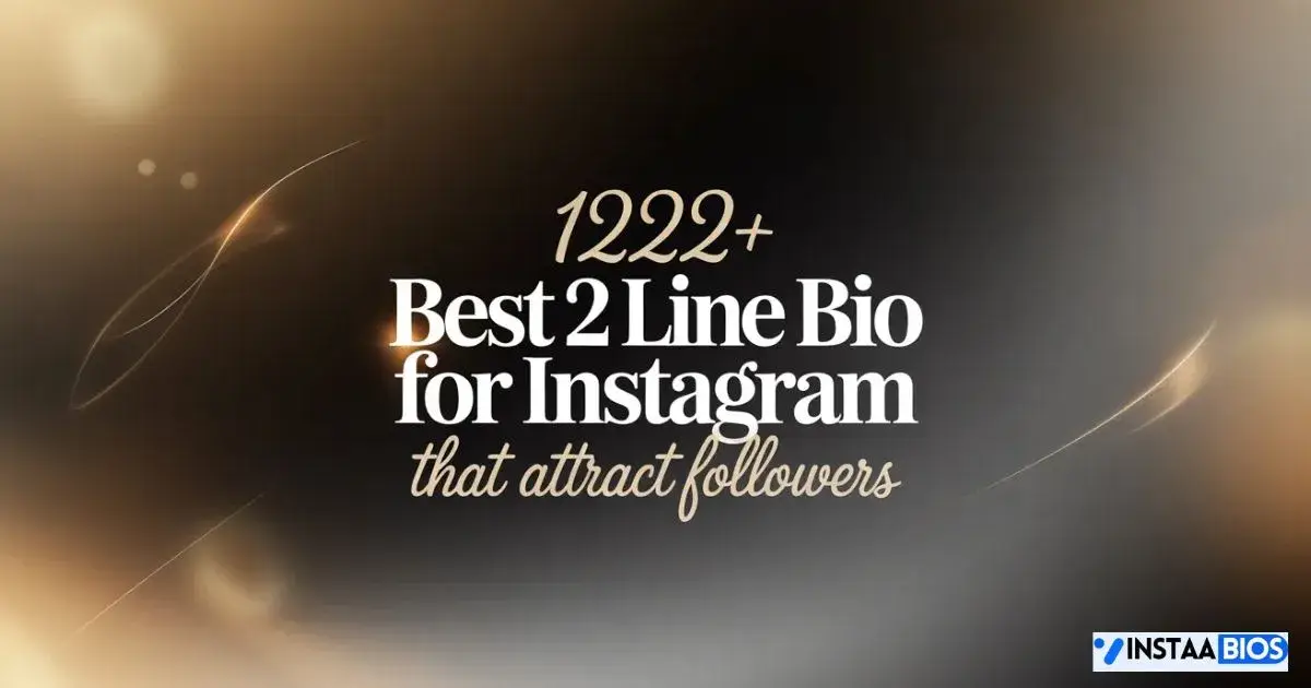 2 Line Bio For Instagram